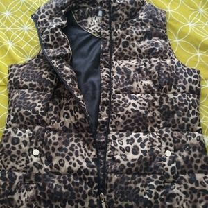 Animal Print vest